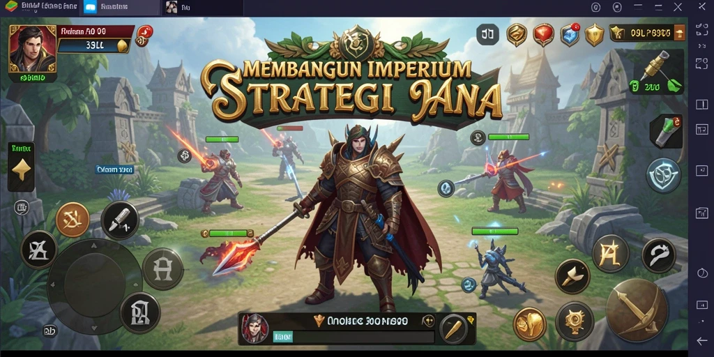 Tampilan strategis dari gameplay 33L yang menarik.