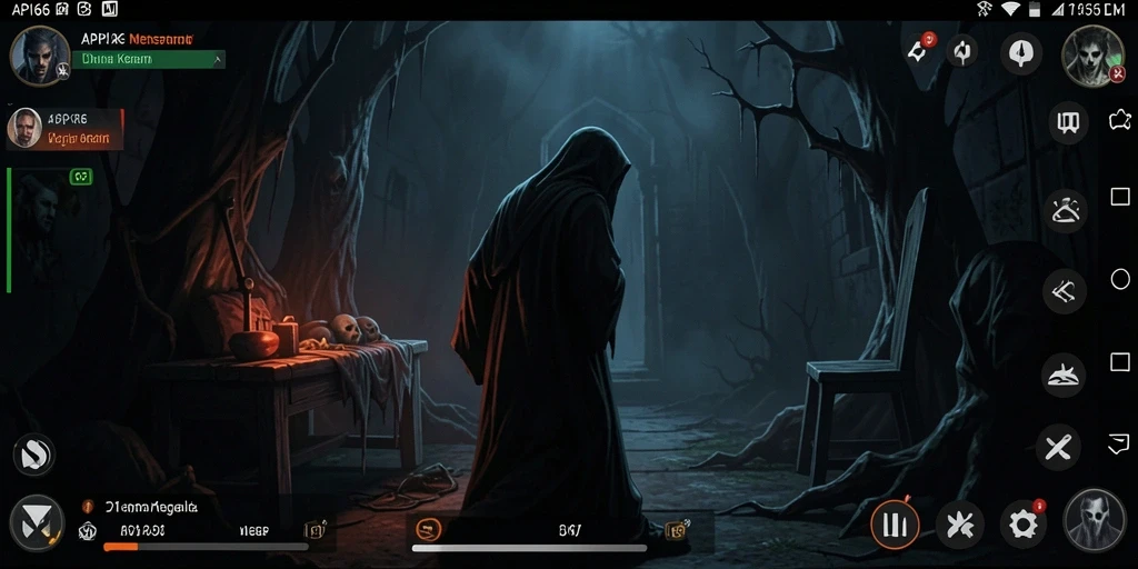 Tampilan gameplay menyeramkan di API66 yang menegangkan.
