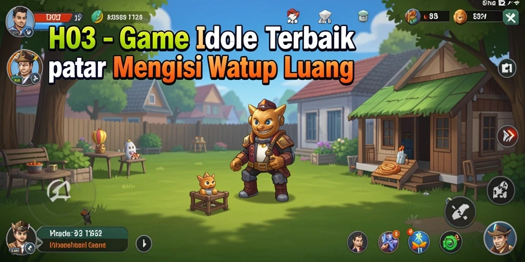 Tampilan menarik dari gameplay H03 yang menampilkan karakter sedang beraksi.