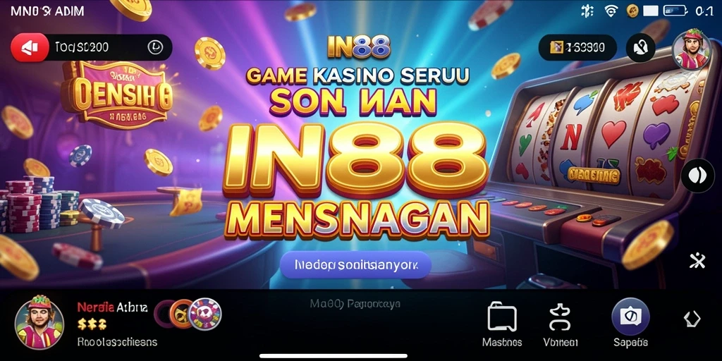 Tampilan gameplay menarik dari IN88 yang mengasyikkan.