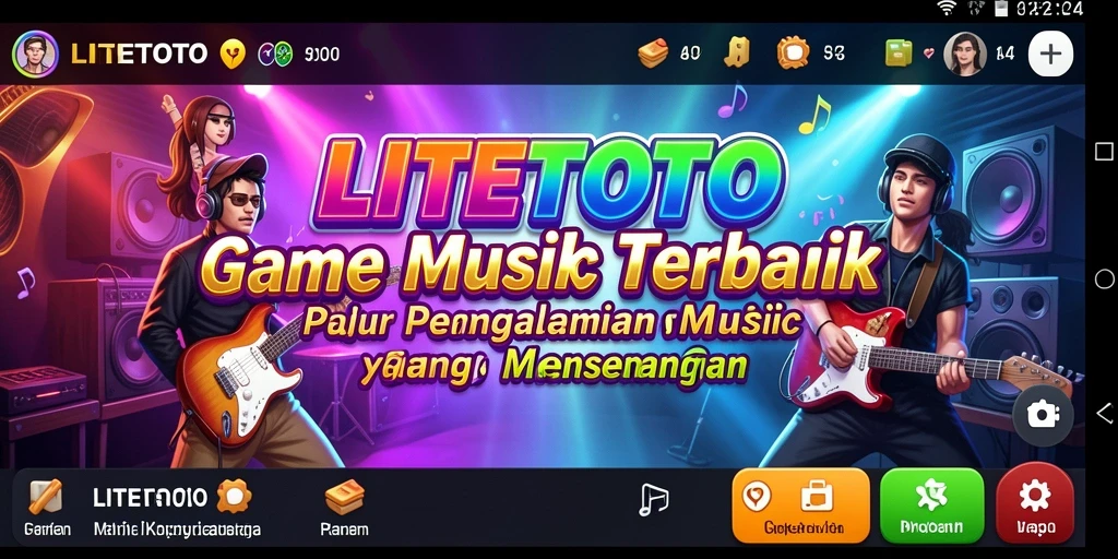 Tampilan gameplay LITETOTO yang interaktif dan menyenangkan.