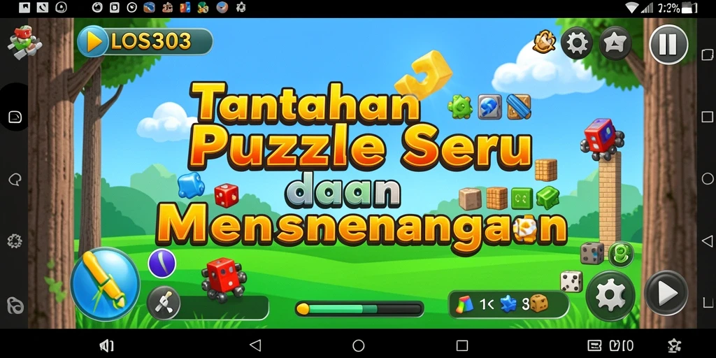 Screenshot gameplay LOS303 menampilkan tantangan Puzzle yang menyenangkan.