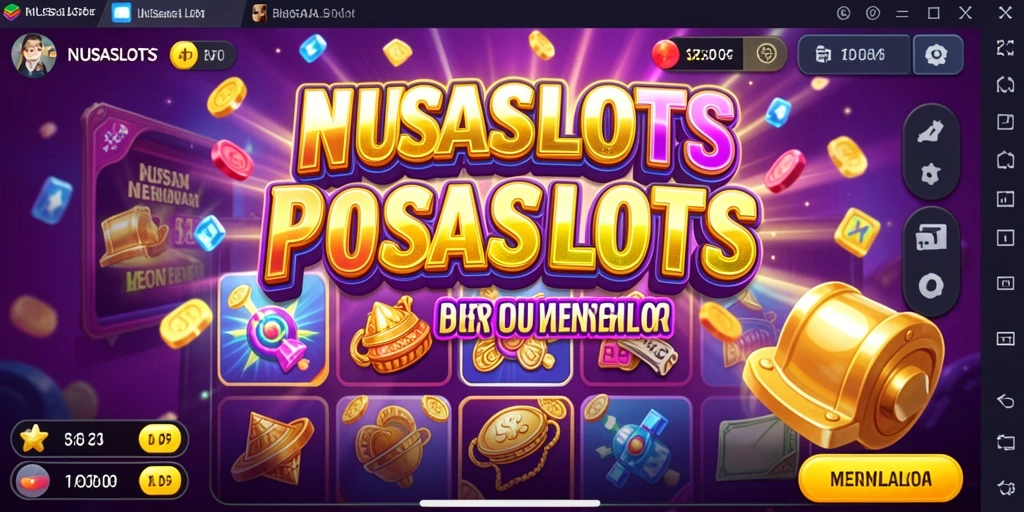 Tampilan gameplay seru dalam NUSASLOTS yang menarik untuk dimainkan.
