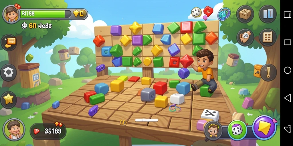 Screenshot utama menampilkan gameplay seru dalam RI188.